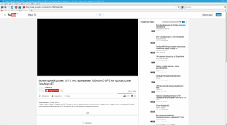 Вид сайта www.youtube.com из Firefox